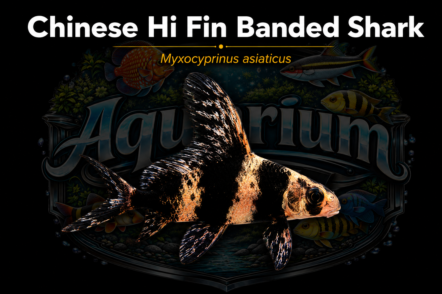 Hi Fin Banded Shark 3" apróx.